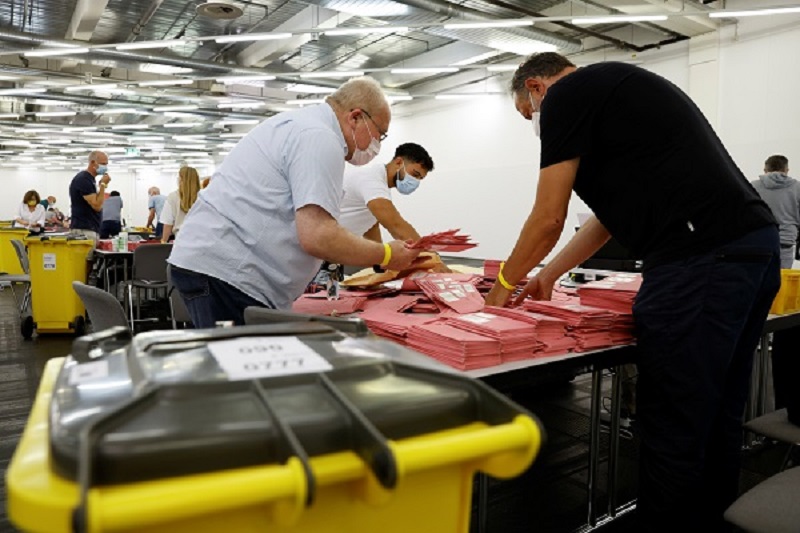 Social Democrats winning in German election with 25.7pc