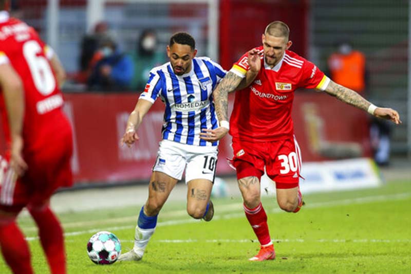 Union, Hertha draw hard-fought Berlin derby 1-1