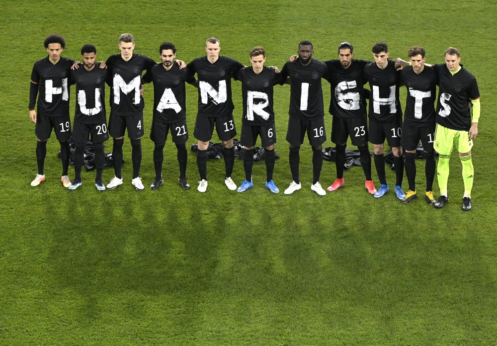 Germany wears ‘human rights’ shirts after Norway’s protest