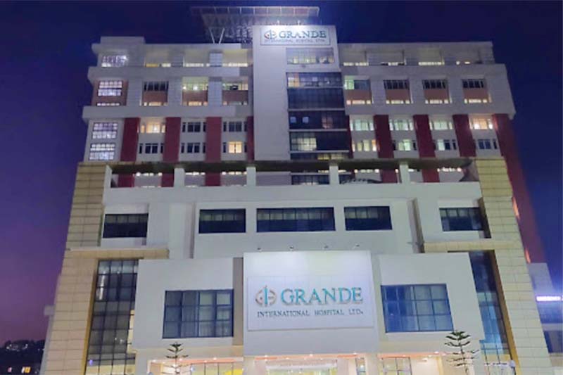 Grande Int’l Hospital starts outreach to collect swab for PCR test