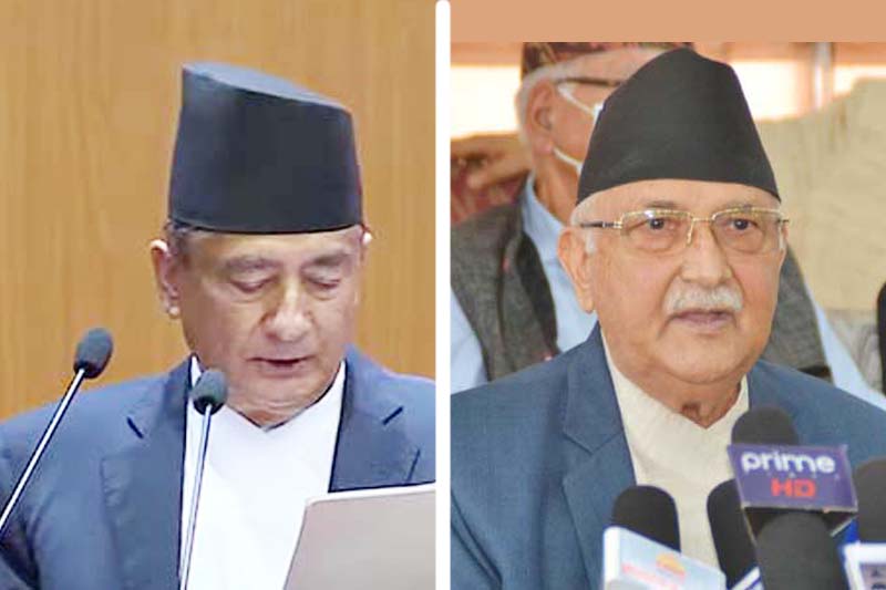 Law Minister Karki meets Oli, discusses budget, MCC