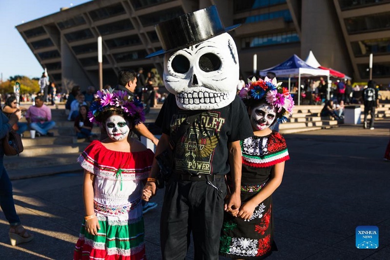 People celebrate Halloween across world