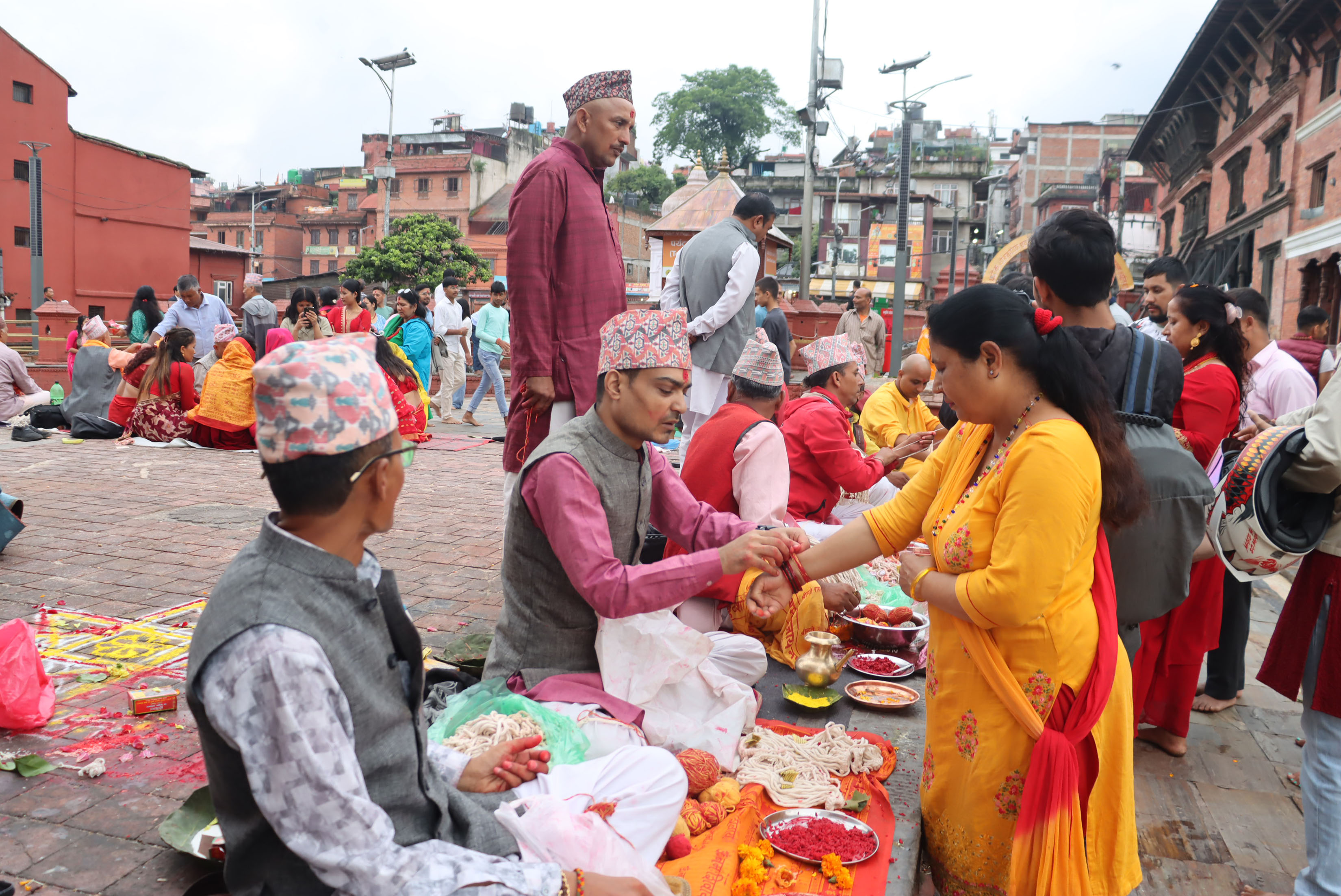 Janai Purnmina being marked today