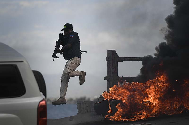 Violence, protests overshadow Mass for slain Haitian leader