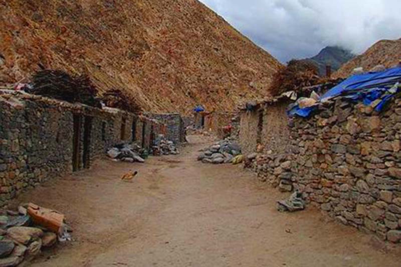 Limi of Humla without communication services for 2 weeks