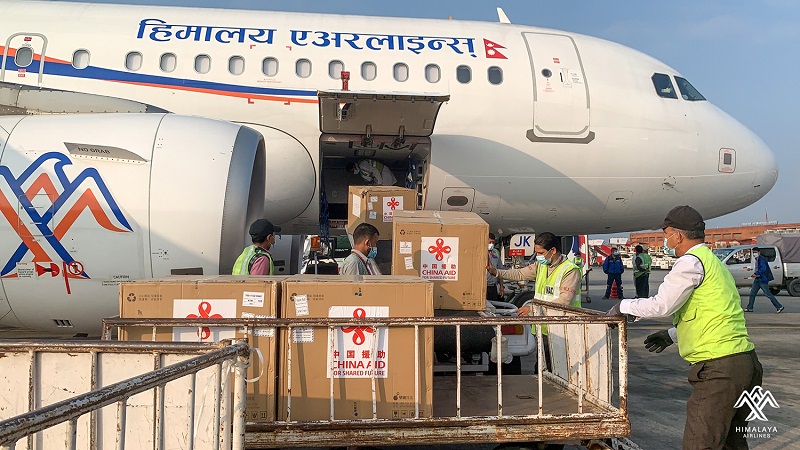 Himalaya Airlines transports Vero Cell vaccines