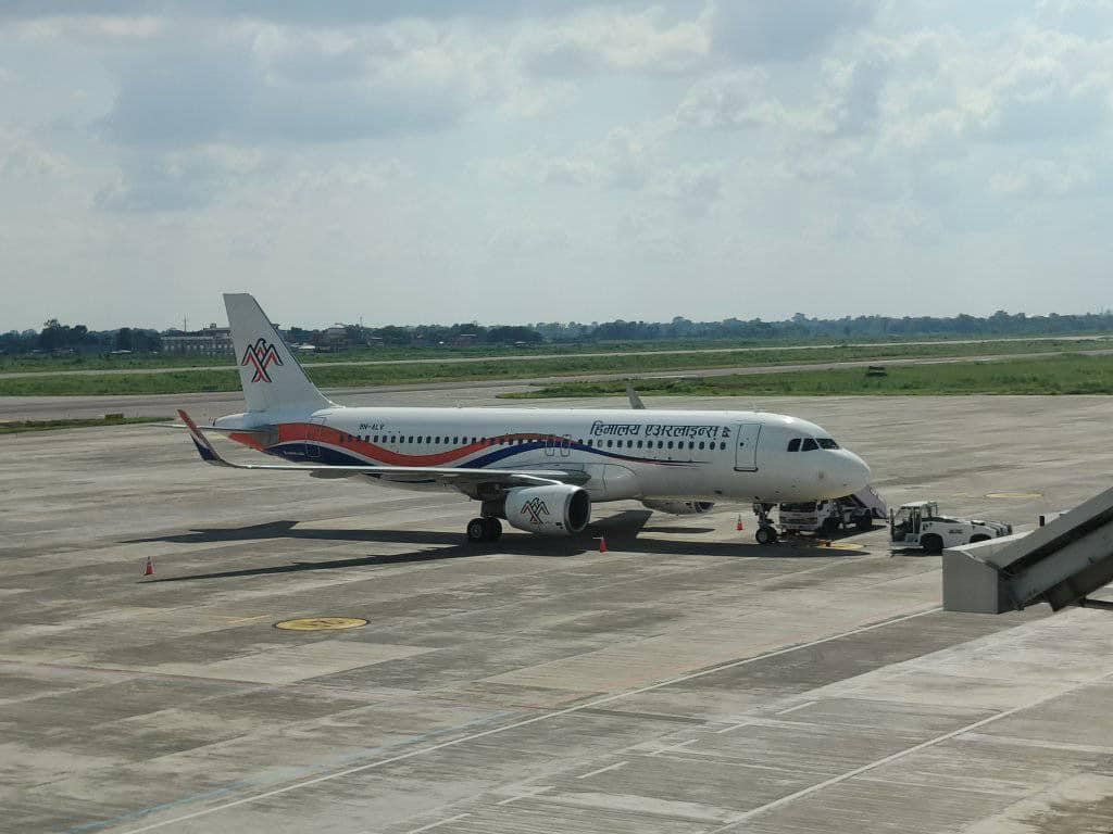 Himalaya Airlines begins chartered flight from Bhairahawa