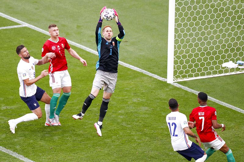 Hungary hold France to 1-1 draw at Euro 2020