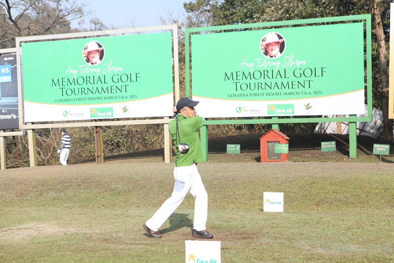 Updates: The Second day of Ang Tshiring Sherpa Golf Tournament tees off!