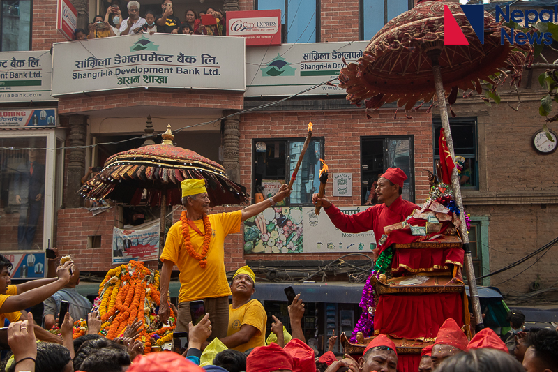 Moments captured in Pahan Charhe Jatra