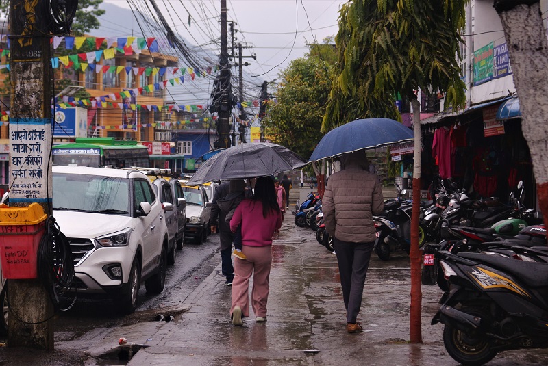 Pokhara diary: Day 2 (Rain Rain go away)