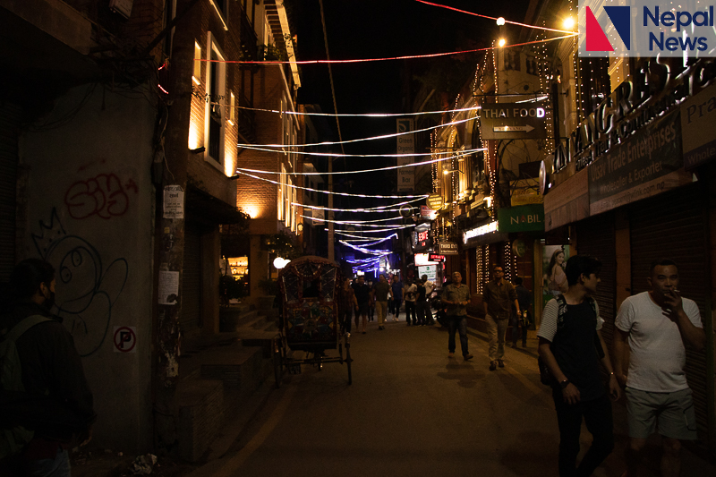 Thamel at night: A different city in its own right