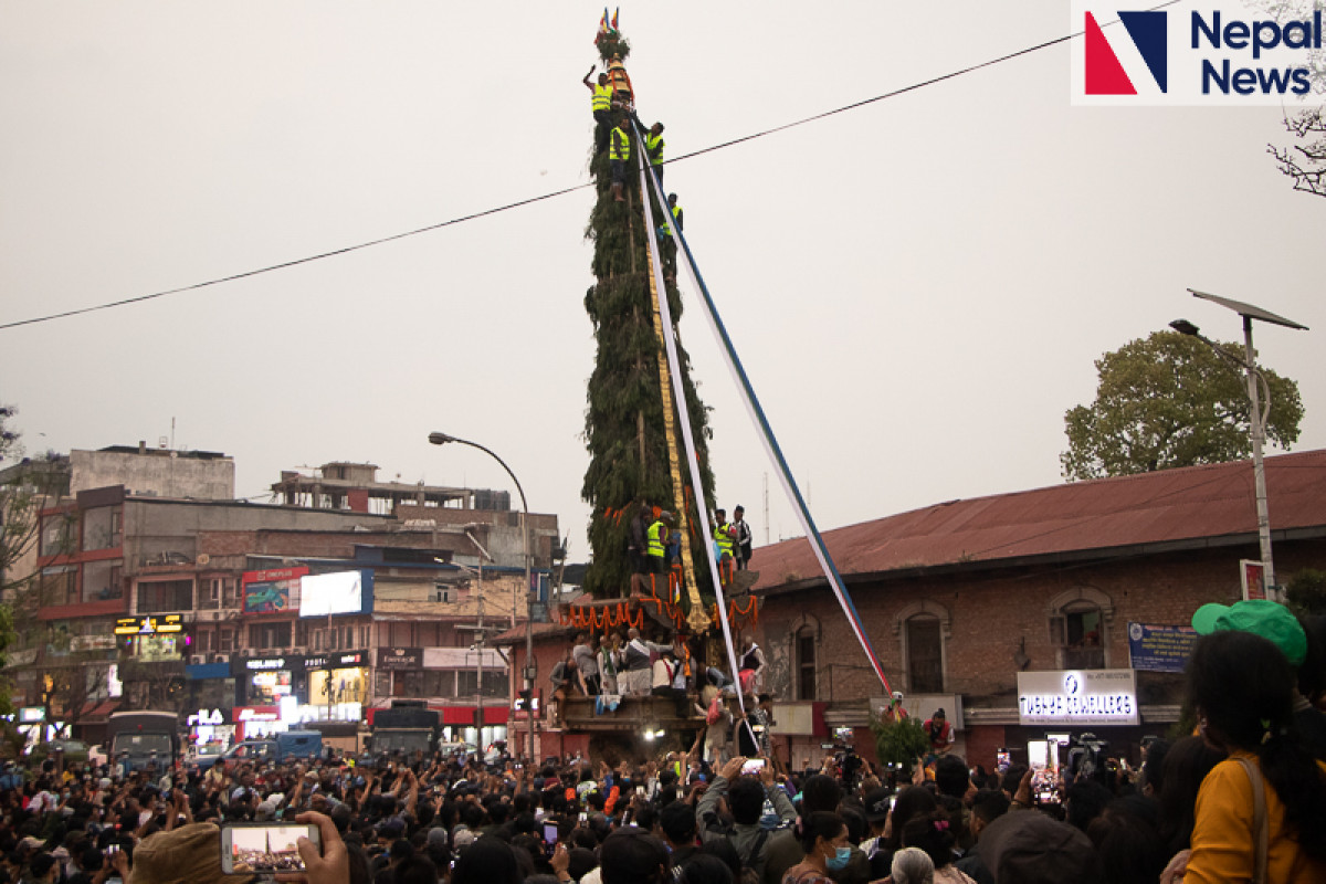 Chariot procession of Seto Machhindranath