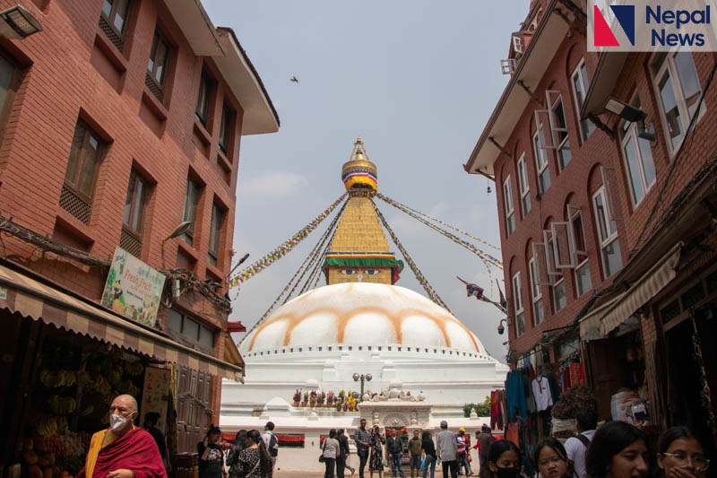 Glimpses from Boudhanath Stupa