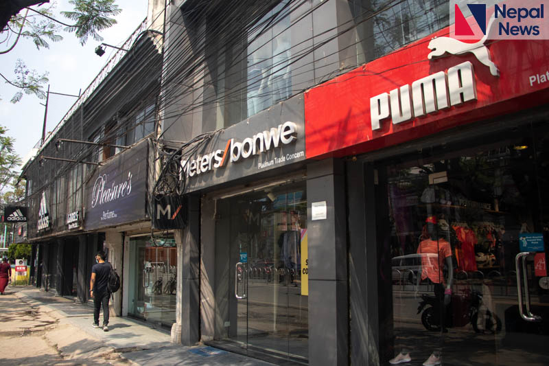 In pictures: Durbar Marg clothing shops