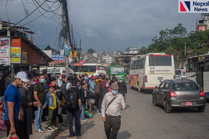 83,000 passengers leave Kathmandu Valley in one day