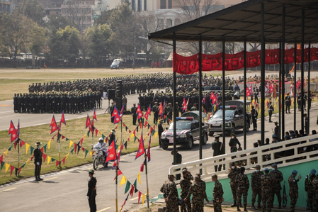 Army Day celebration at Tundikhel