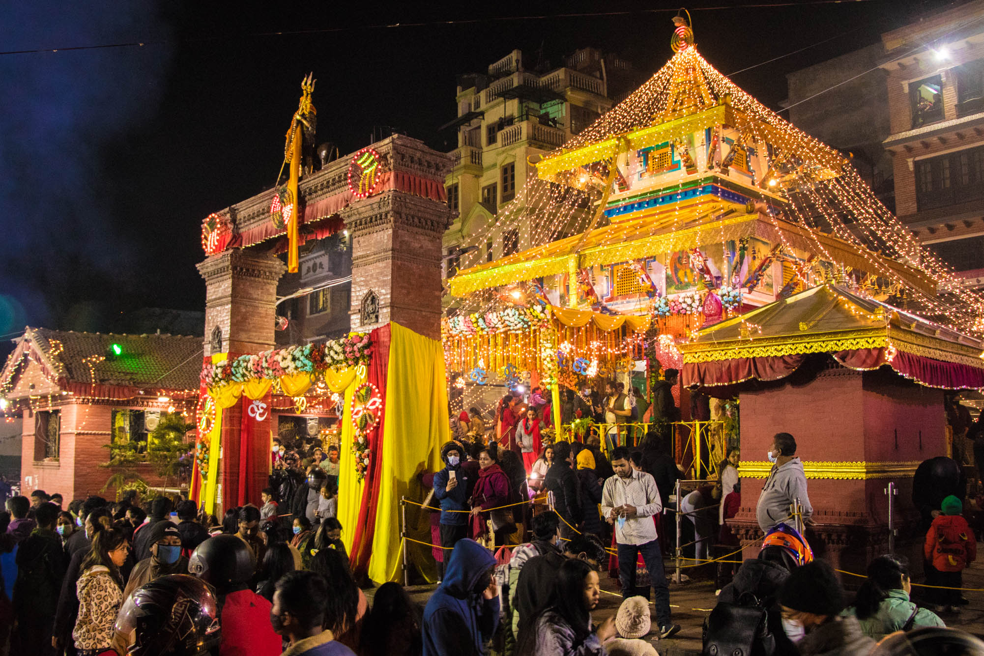 Glimpses of Makhan Pashupatinath during Maha Shivaratri