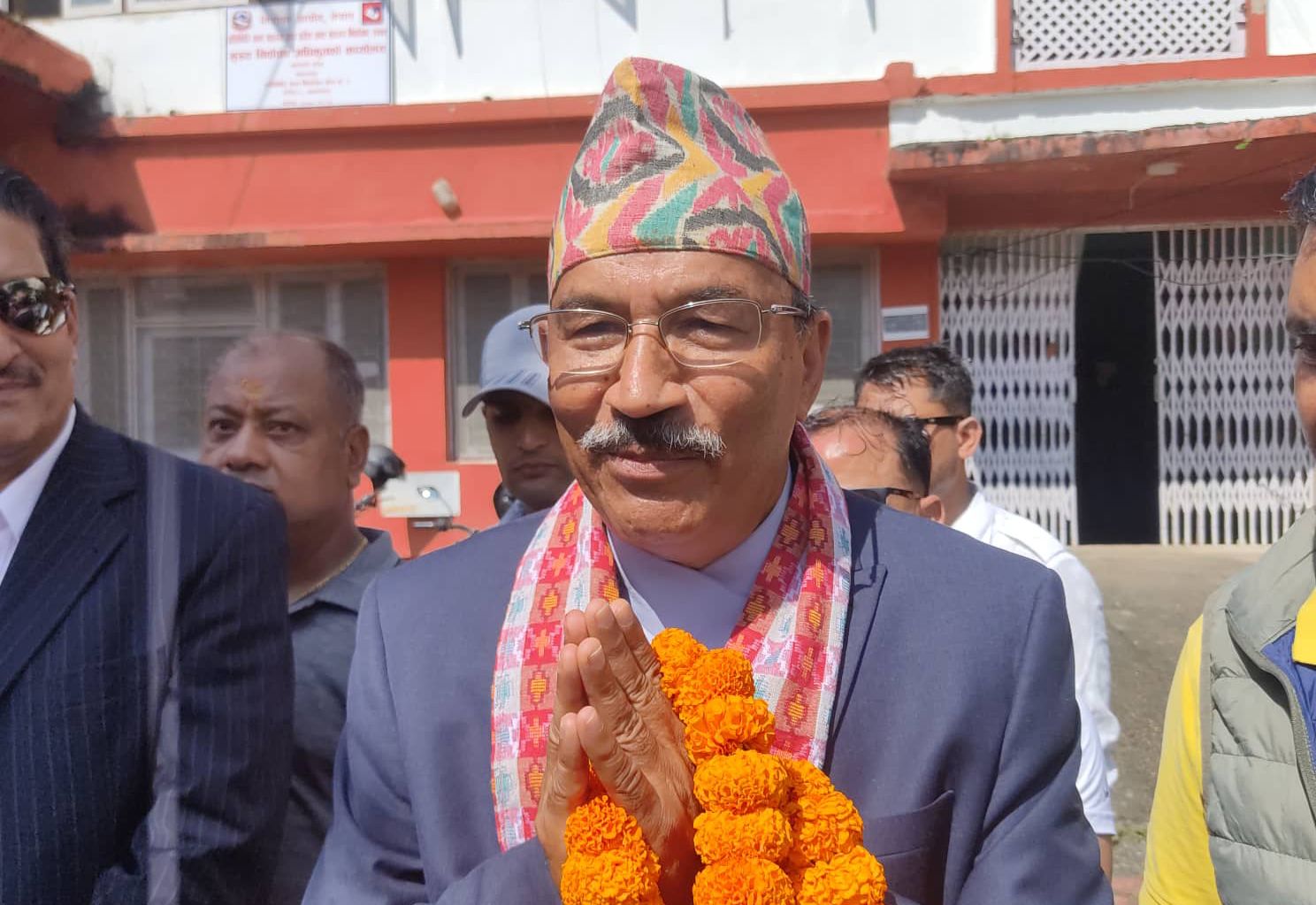 RPP’s President Thapa registers candidacy