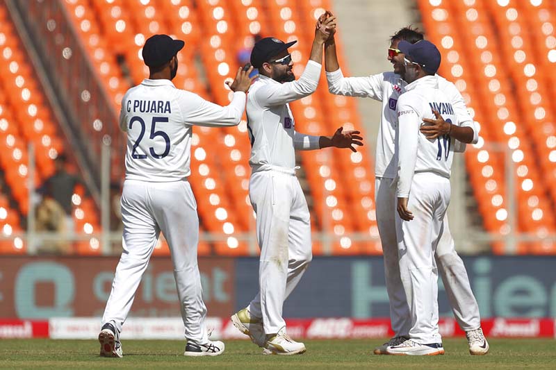 India tops England by an innings and 25 runs, books WTC spot