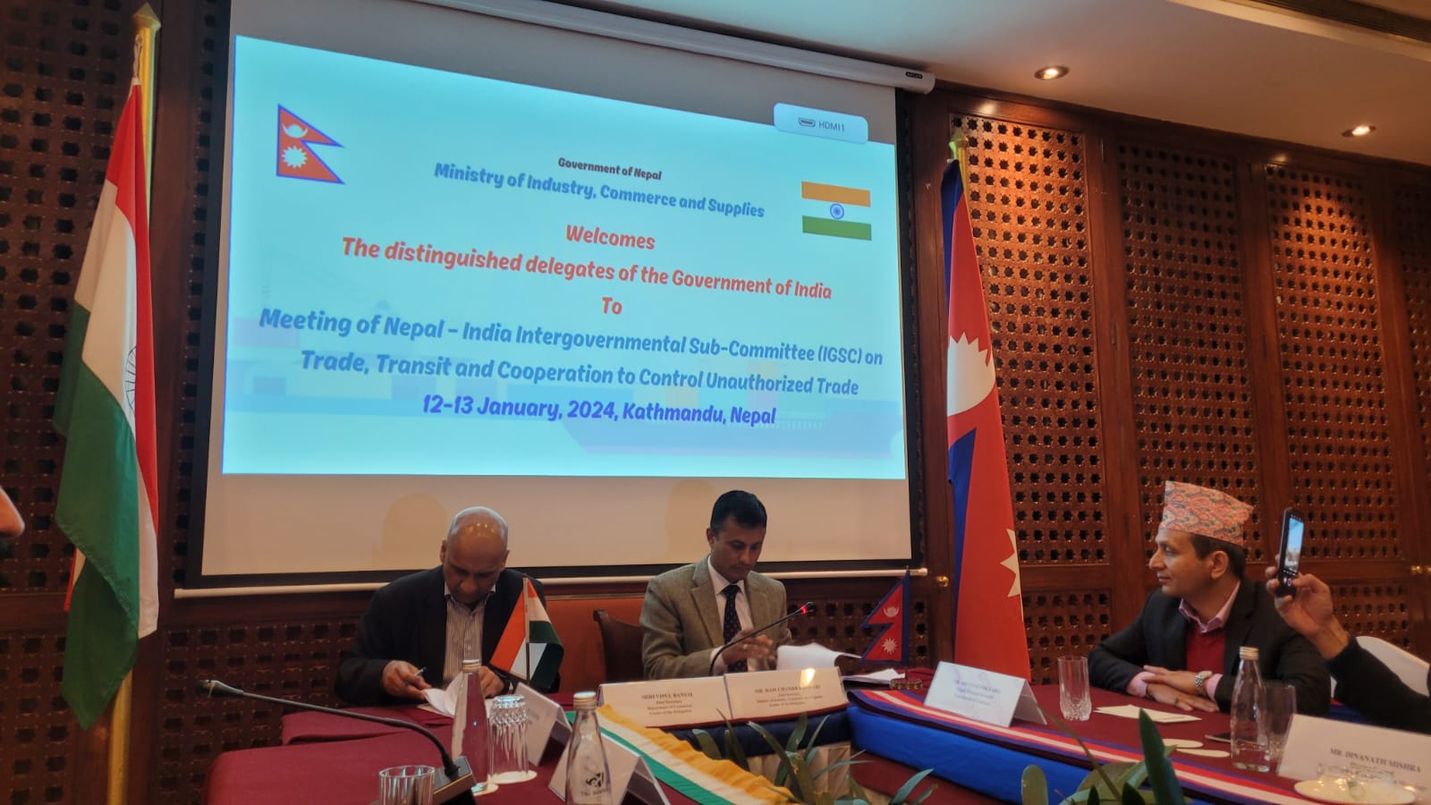 Nepal-India IGSC meeting concludes