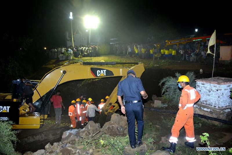 11 killed, 19 rescued as slab over well collapses in central India