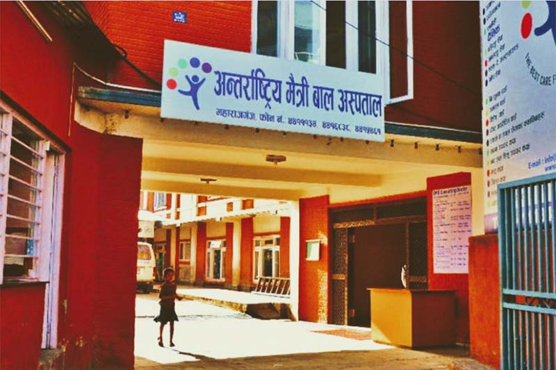 Three injured in fire at International Friendship Children’s Hospital in Maharajgunj