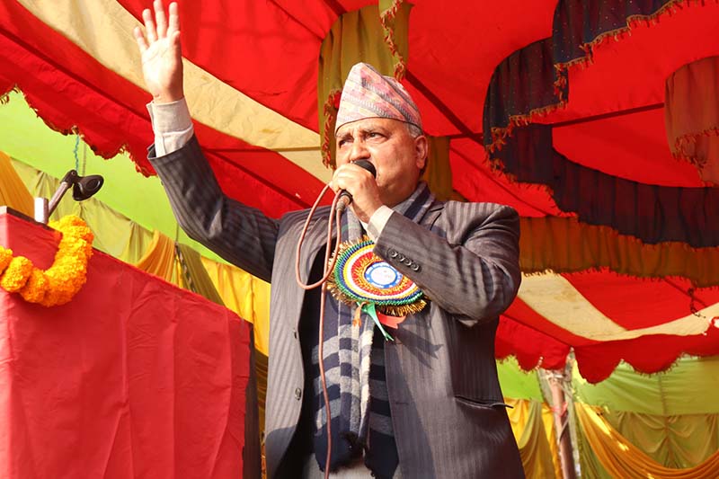 Mid-term election for political stability: DPM Pokharel