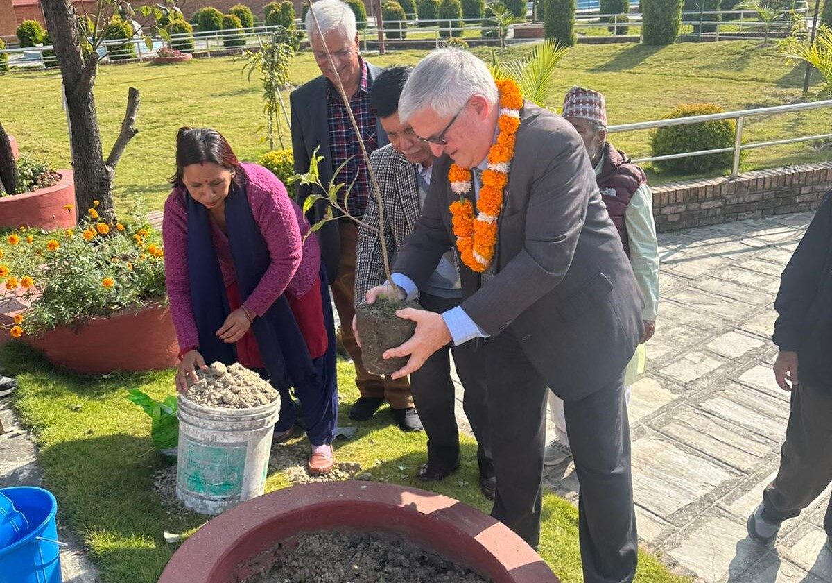 Israeli ambassador pays tribute to BP Koirala following credential presentation