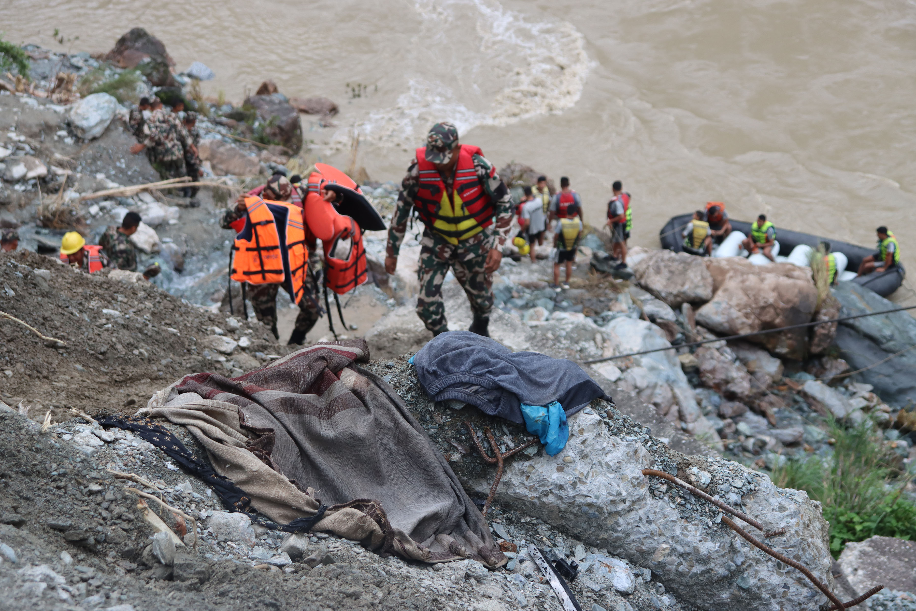 13 bodies believably of missing passengers found so far