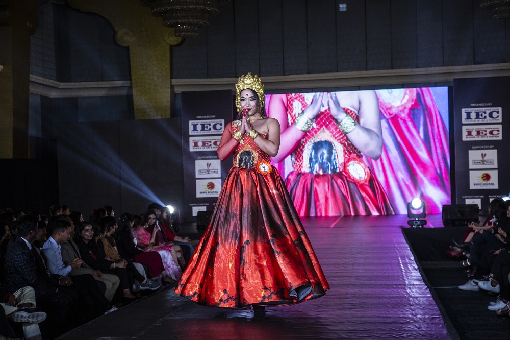 Fashion show by students of IEC College