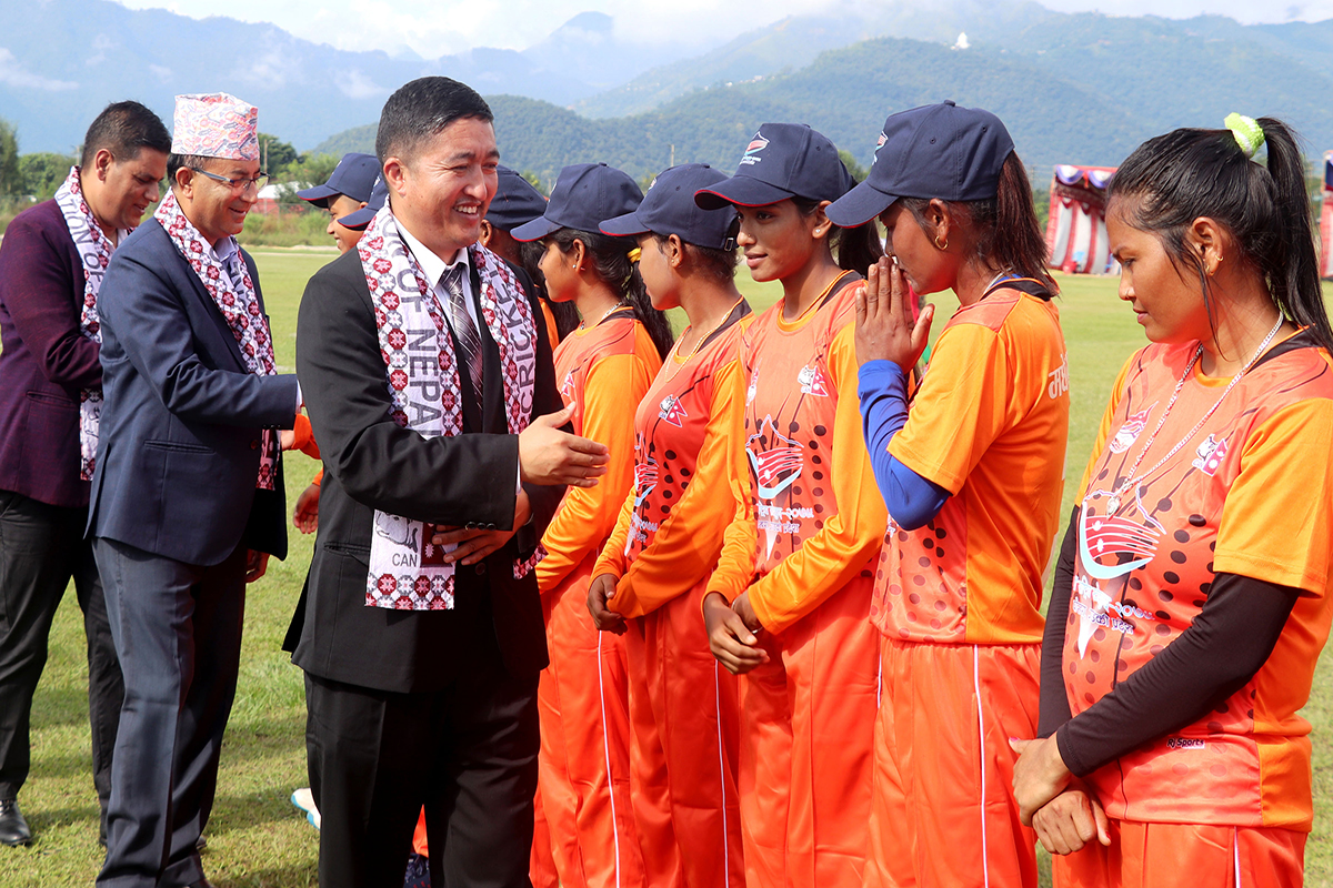 In Pics: Women’s cricket began in Pokhara