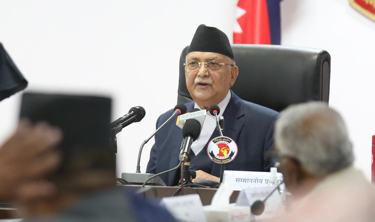 PM Oli admits to challenges in first 100 days of government