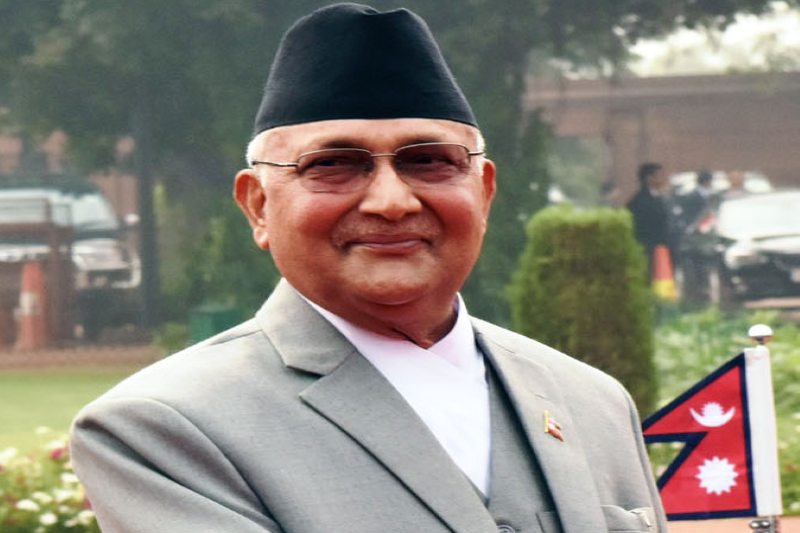 Oli to be sworn in today as prime minister