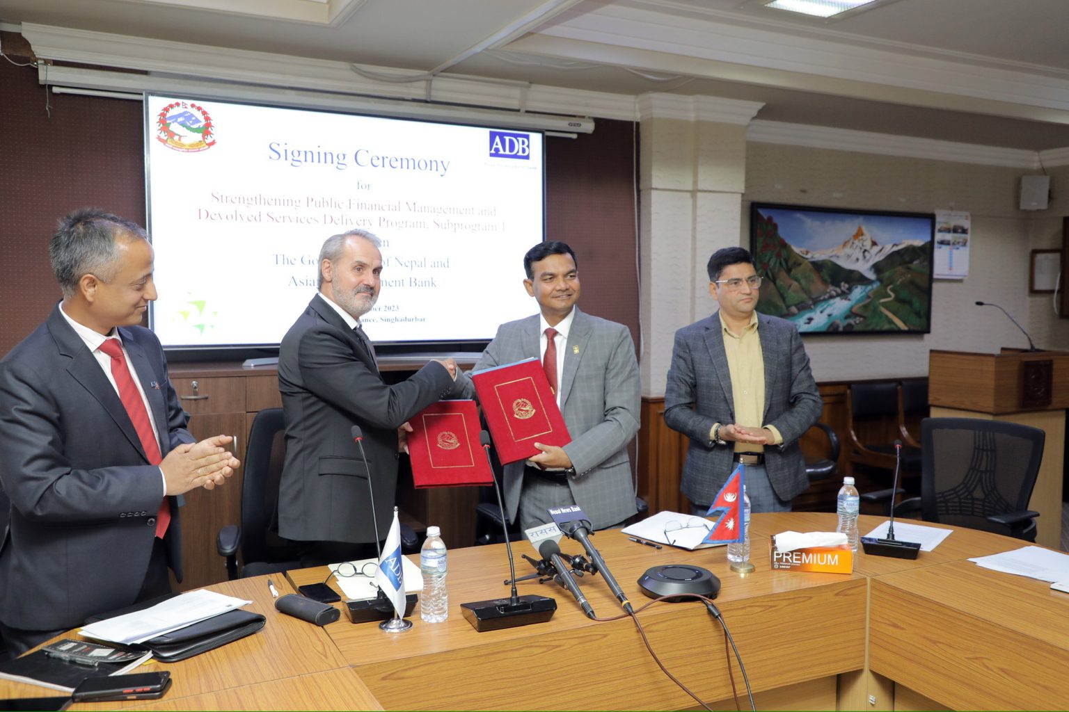 Nepal and ADB sign agreement for over Rs 13 billion concessional loan