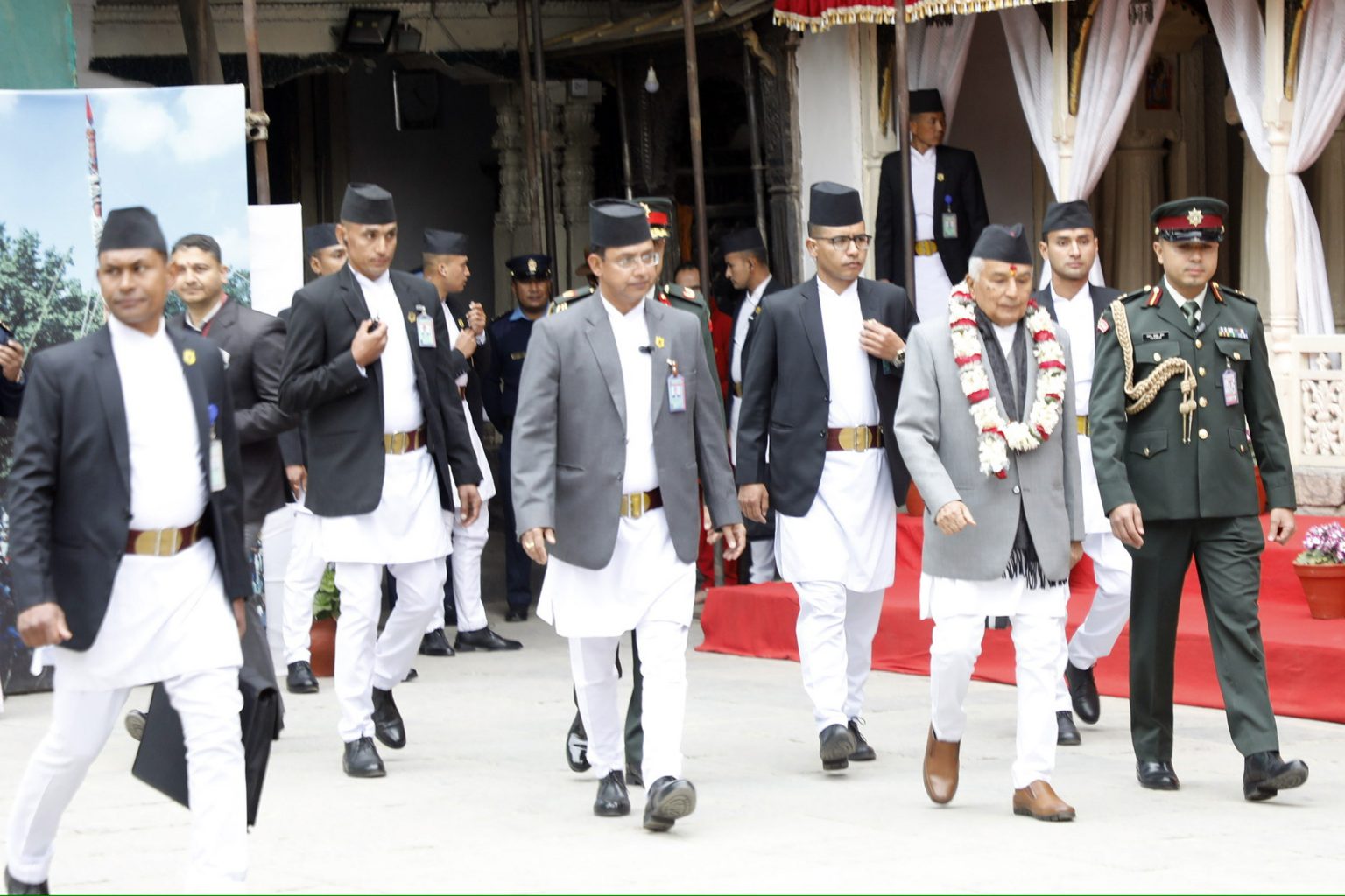 President Paudel attends Basanta Shravan ceremony