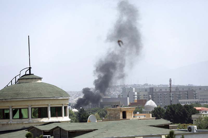 One dies at Kabul airport gunfire