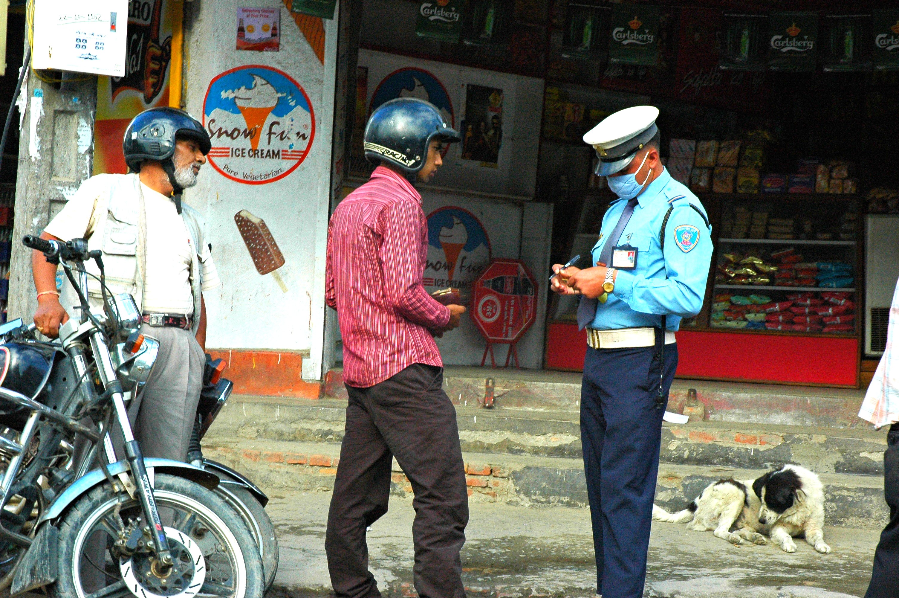 Surveillance of traffic police in Rasuwa increased