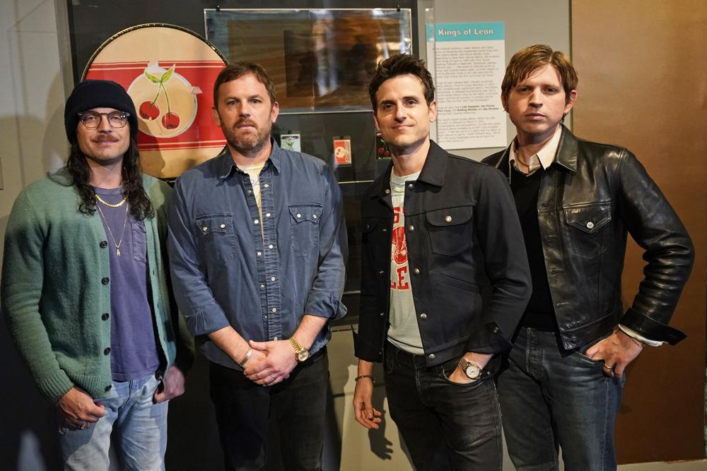 Kings of Leon tour Rock Hall, NFT exhibit before draft gig