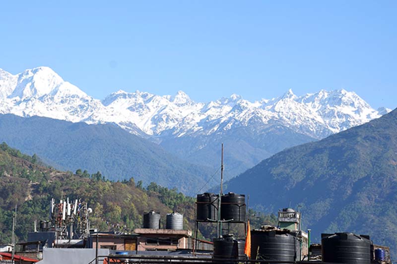 Lamjung Himal view