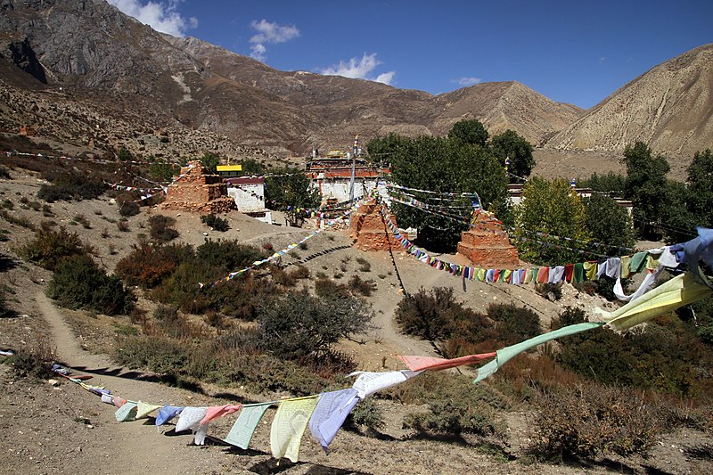 Reconstruction of Mustang’s Lo Gekar monastery underway