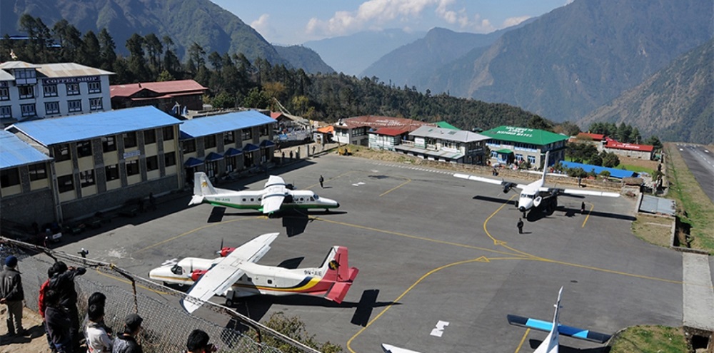 Tourists increased in air service to Lukla