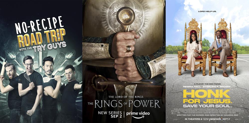 New this week: ‘Lord of the Rings’ prequel; ‘Honk for Jesus’