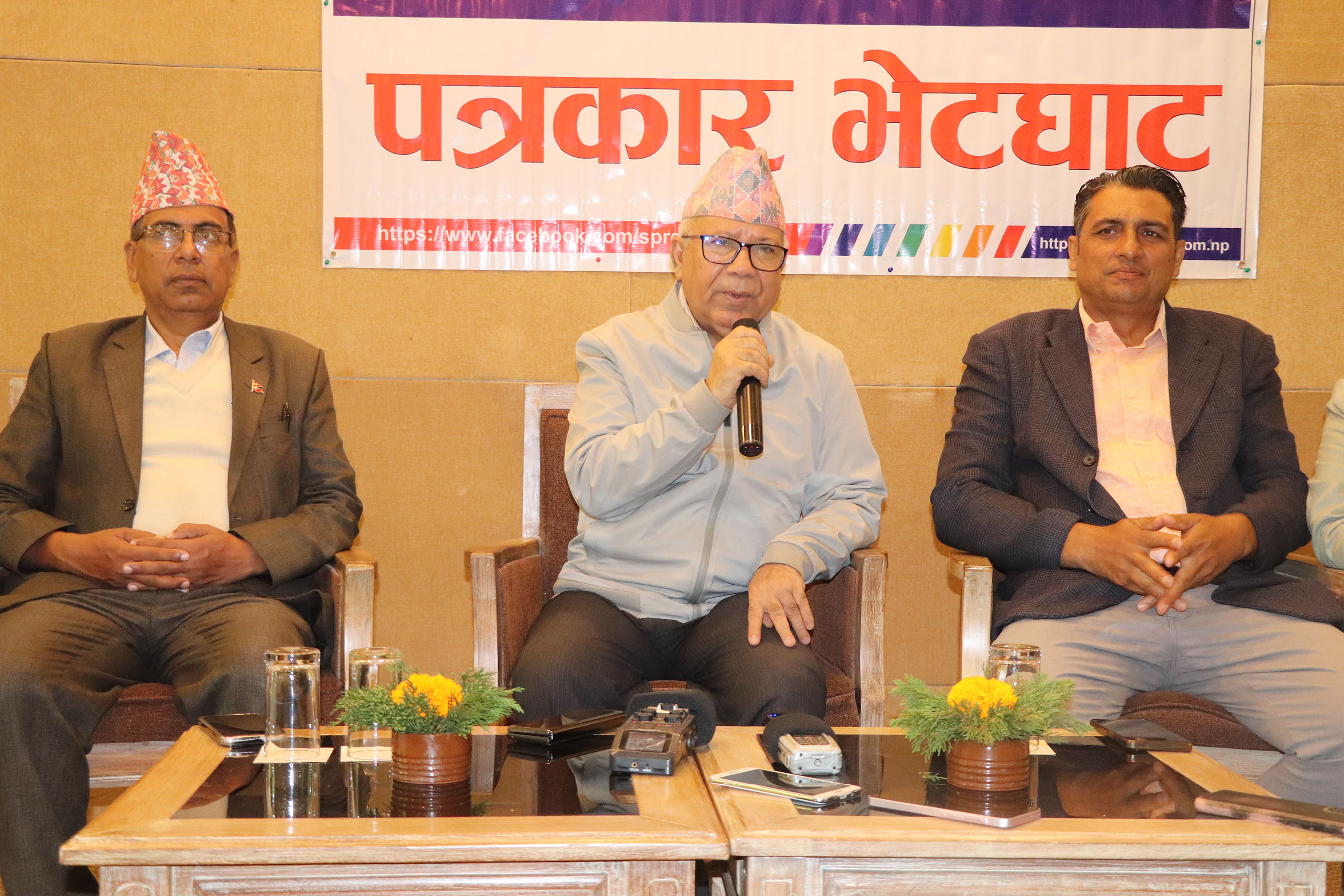 Keeping comments about political events to a minimum is wiser: Madhav Nepal