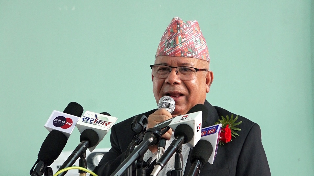 Chairperson Nepal and Japanese delegation meet