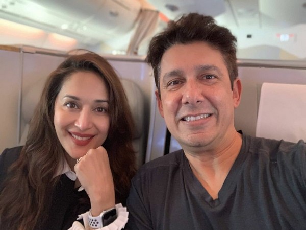 Madhuri Dixit grooves with husband Sriram Nene