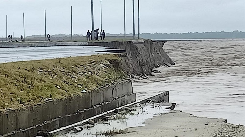 Construction of Mahakali Bridge at a slow pace