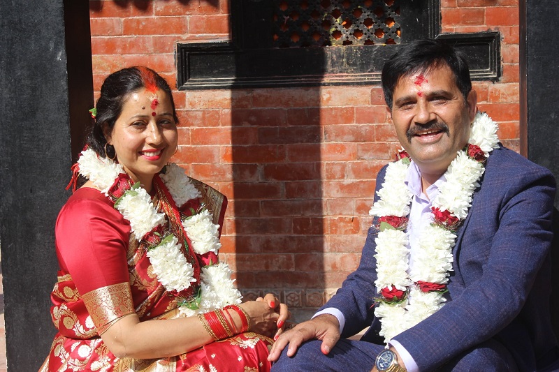 Comedian-actor Manoj Gajurel marries Manju Pokharel