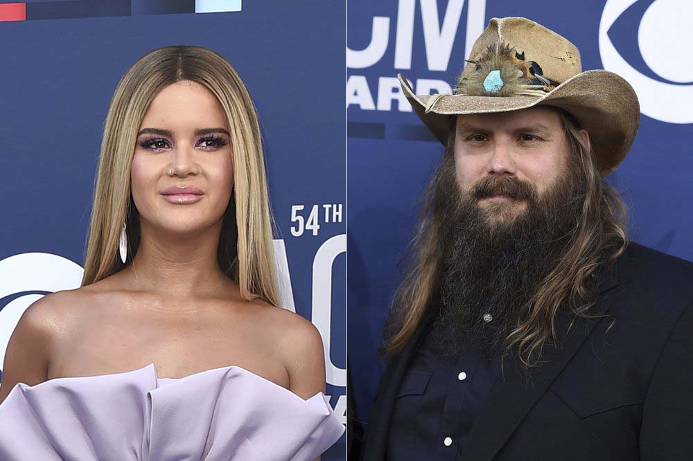 Maren Morris, Chris Stapleton lead ACM Awards nominations