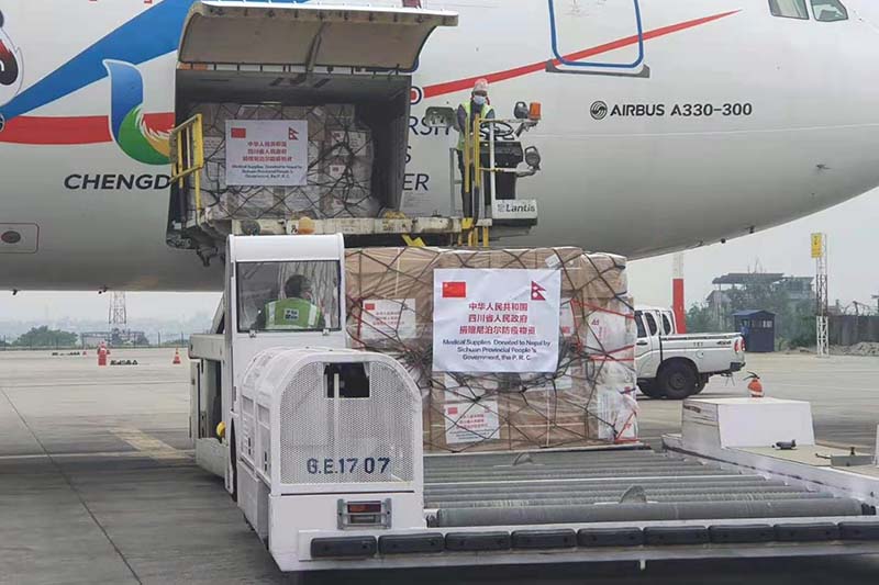 USA, Switzerland provide medical equipment and supplies